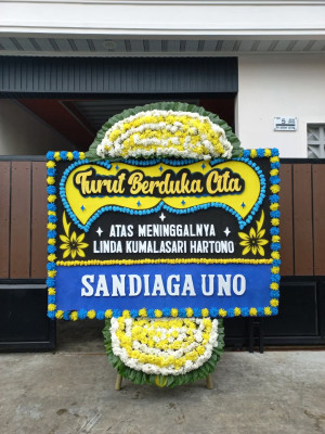 Papan Bunga Duka di Mareku